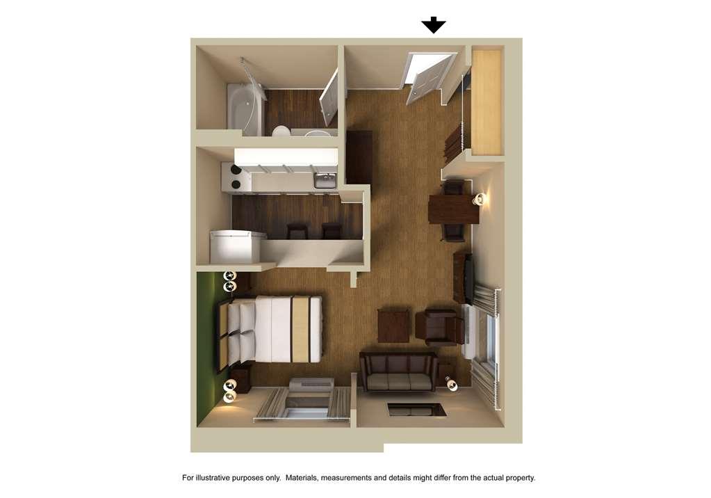 Hometowne Studios And Suites By Red Roof Greensboro Bilik gambar